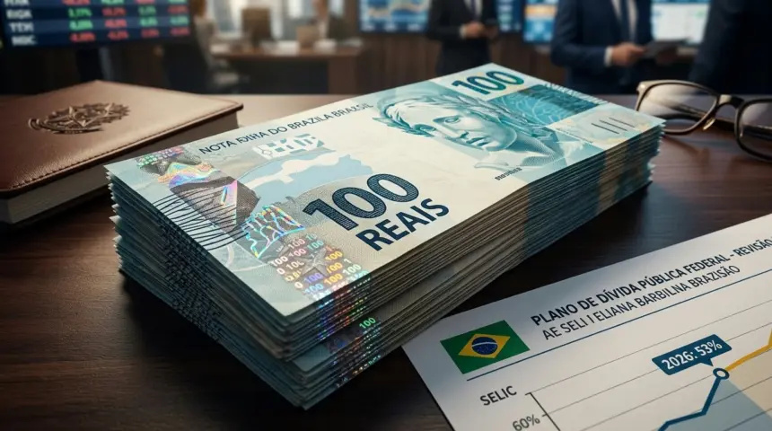 Dívida Pública Federal pode ter até 53% do valor corrigido pela taxa Selic em 2026