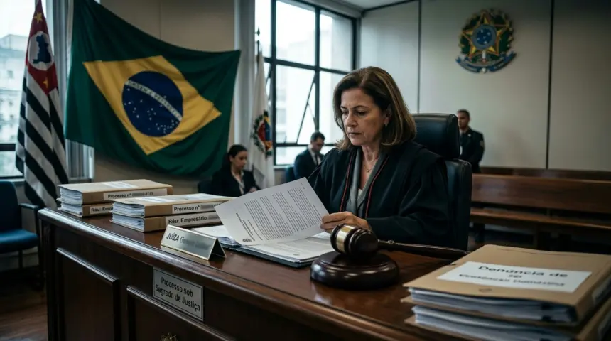 Empresário torna-se réu por agressão contra esposa em São Paulo