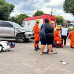 Acidente entre carro e moto deixa duas mulheres feridas no norte de Goianésia