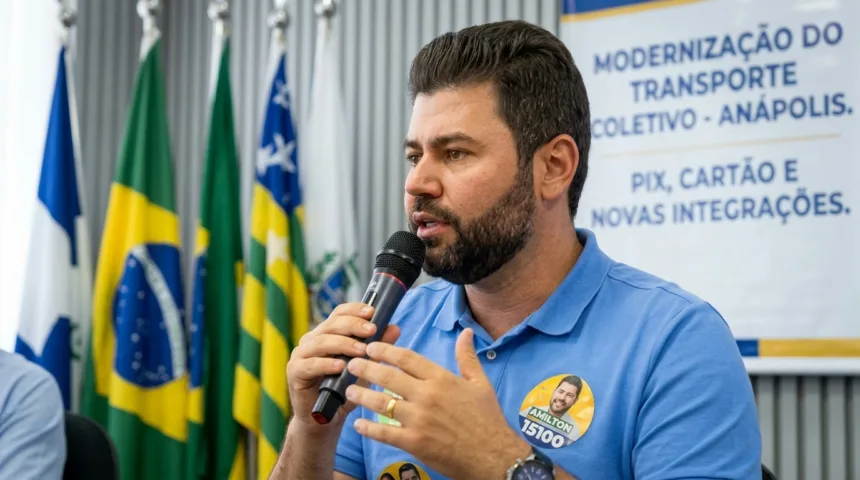Amilton Filho propõe modernização no transporte coletivo de Anápolis