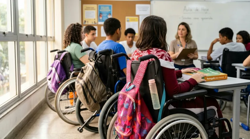 Analfabetismo entre jovens com deficiência é 12 vezes superior ao de outros grupos Analfabetismo entre jovens com deficiência é 12 vezes superior ao de outros grupos
