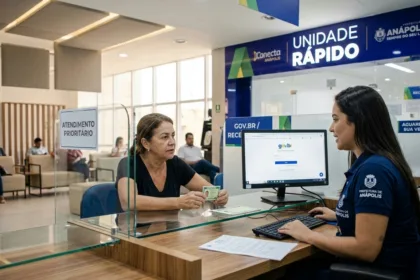 Anápolis oferece suporte presencial para resolver problemas com a conta GOV.BR