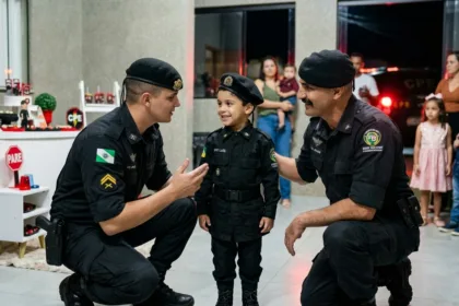 Aniversário com tema da CPE surpreende criança em Anápolis