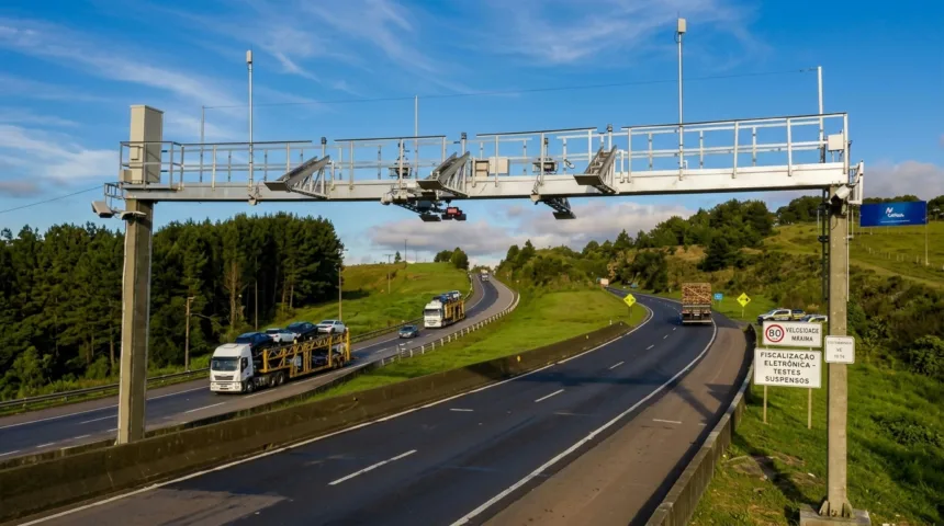 ANTT suspende testes de radares de velocidade média na Br-414 em Anápolis ANTT suspende testes de radares de velocidade média na Br-414 em Anápolis