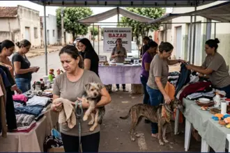 ASPAGO promove bazar beneficente para ajudar animais resgatados em Goianésia