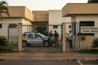 Autor confesso de homicídio contra avó foge de hospital psiquiátrico em Anápolis