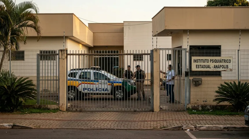 Autor confesso de homicídio contra avó foge de hospital psiquiátrico em Anápolis Autor confesso de homicídio contra avó foge de hospital psiquiátrico em Anápolis