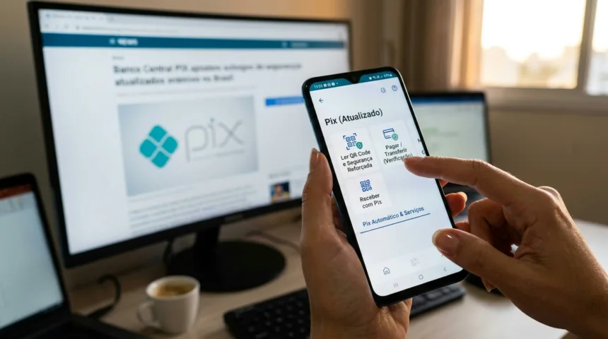 Banco Central atualiza normas do PIX para reforçar segurança e ampliar pagamentos Banco Central atualiza normas do PIX para reforçar segurança e ampliar pagamentos