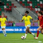 Brasil é superado pela Espanha e deixa a Copa do Mundo feminina sub-20