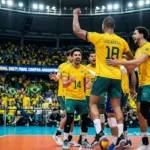Brasil garante classificação para o mundial de vôlei após vitória sobre a Venezuela