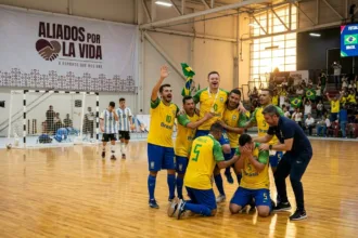 Brasil goleia Argentina e conquista o tetracampeonato mundial de futsal down