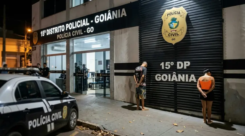 Casal é detido em Goiânia por suspeita de aplicar golpe do falso PIX em loja Casal é detido em Goiânia por suspeita de aplicar golpe do falso PIX em loja