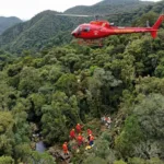 Cenipa inicia apuração sobre queda de helicóptero em Santa Catarina