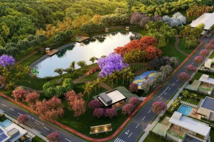 Com 304 unidades e 45 mil m² de área verde, condomínio de luxo em Anápolis será entregue em 2028