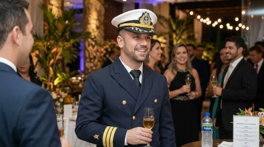 Comandante de navio Iran Peixoto morre após mal súbito em restaurante de Goiânia Comandante de navio Iran Peixoto morre após mal súbito em restaurante de Goiânia