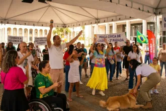 Combate à violência marca a 2ª Parada PCD realizada neste domingo na Praça Cívica em Goiânia