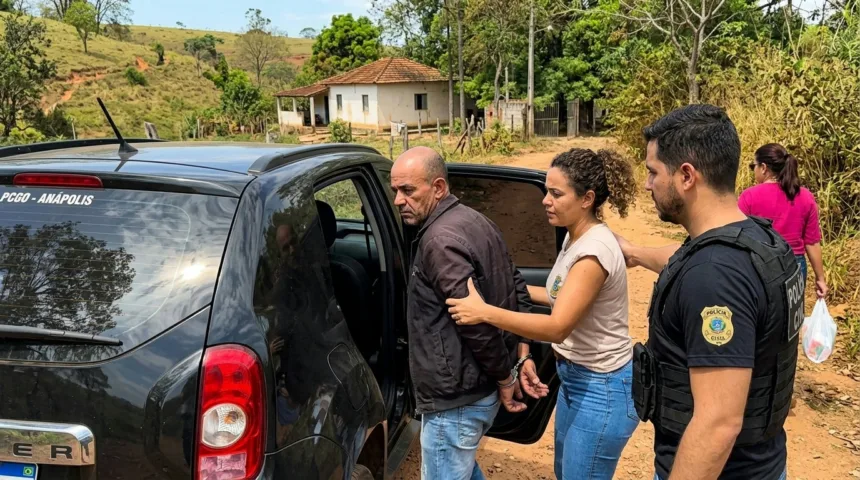 Condenado por estupro de vulnerável é capturado em zona rural de Anápolis