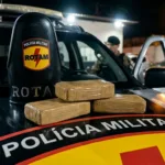 Crack é apreendido pela Rotam durante transporte entre Goiânia e Anápolis