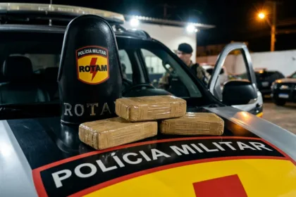 Crack é apreendido pela Rotam durante transporte entre Goiânia e Anápolis