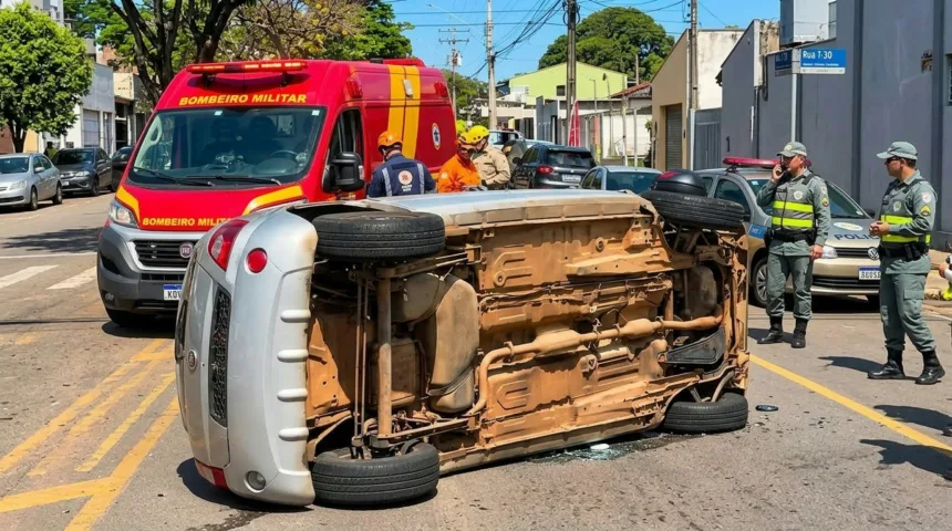 Criança de dois anos morre após ser arremessada de veículo em acidente em Goiânia Criança de dois anos morre após ser arremessada de veículo em acidente em Goiânia