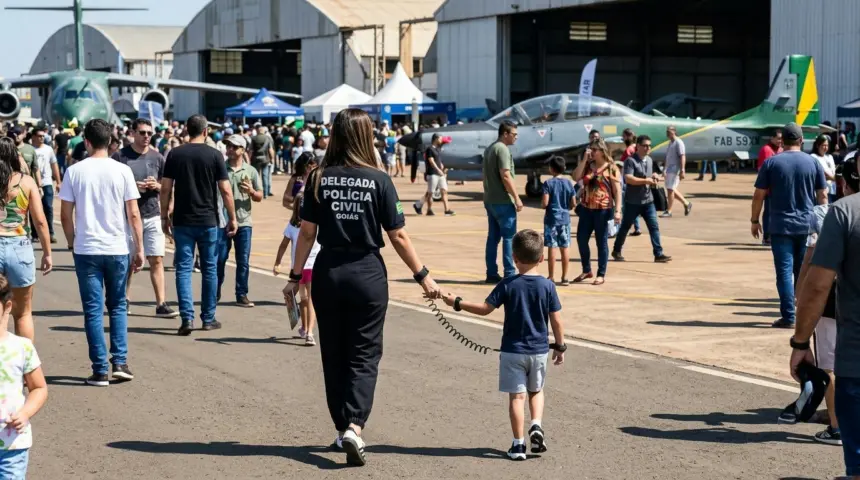 Delegada alerta sobre segurança de crianças em eventos com grande público Delegada alerta sobre segurança de crianças em eventos com grande público