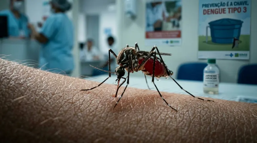 Dengue tipo 3 e instabilidade climática elevam risco de surto em Goiás Dengue tipo 3 e instabilidade climática elevam risco de surto em Goiás