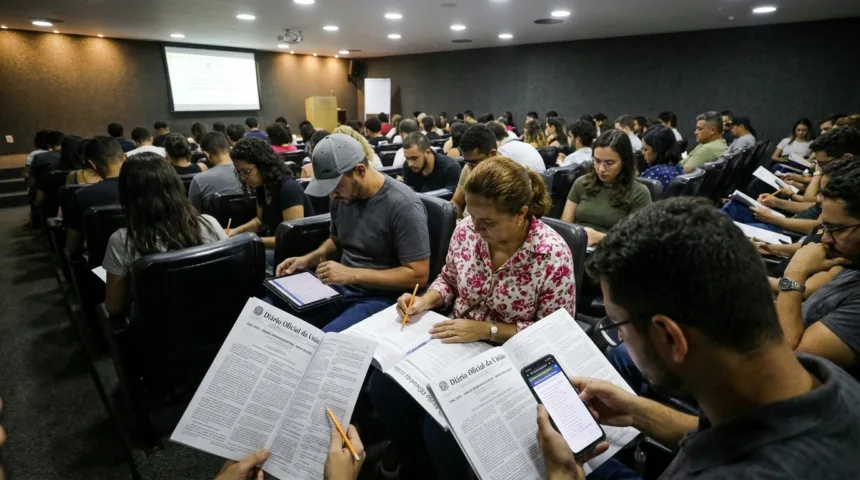 Diário Oficial publica nova relação de aprovados para vagas remanescentes do CNU 2025