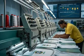 Economia brasileira registra retração de 0,4% em julho segundo dados da FGV