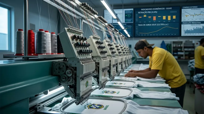 Economia brasileira registra retração de 0,4% em julho segundo dados da FGV Economia brasileira registra retração de 0,4% em julho segundo dados da FGV