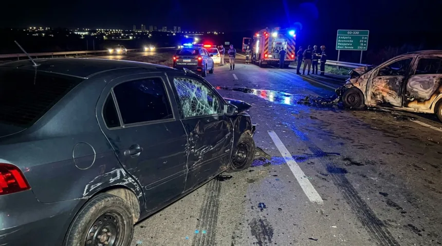 Empresário de Anápolis está internado no Heana após colisão na Go-330 com fuga do outro condutor