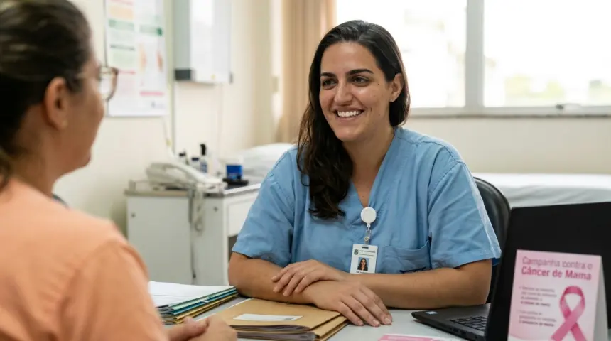 Enfermeira de Goiânia enfrenta câncer de mama e inicia campanha por tratamento Enfermeira de Goiânia enfrenta câncer de mama e inicia campanha por tratamento