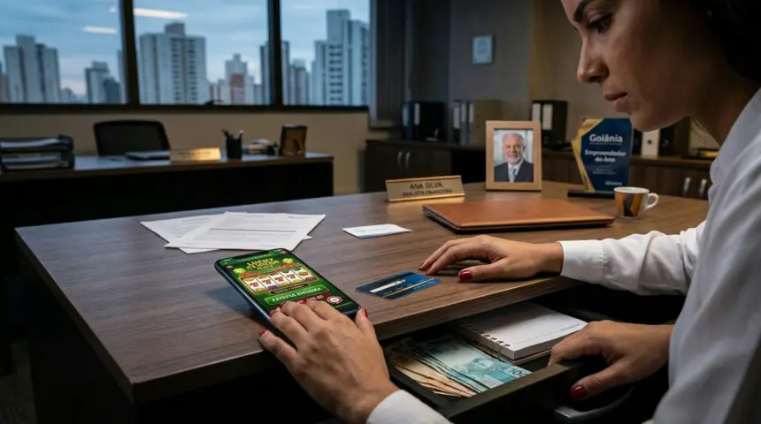 Funcionária desvia dinheiro de empresário para apostar em jogo online em Goiânia