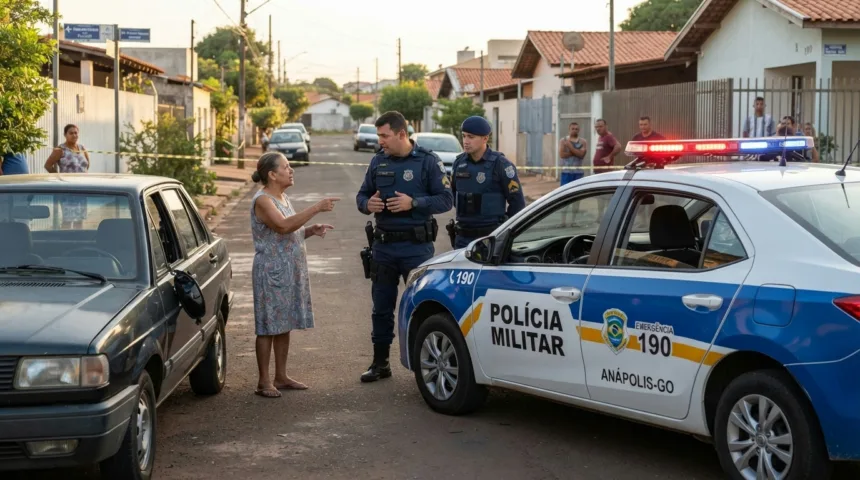 Homem é agredido por populares após ser flagrado agredindo mulher em Anápolis Homem é agredido por populares após ser flagrado agredindo mulher em Anápolis