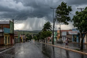 INMET alerta para possibilidade de tempestade com granizo em Goianésia nesta quarta