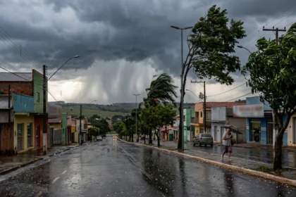 INMET alerta para possibilidade de tempestade com granizo em Goianésia nesta quarta