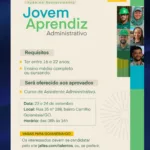 Jalles e Senar abrem 40 vagas para jovens aprendizes na área administrativa em Goianésia