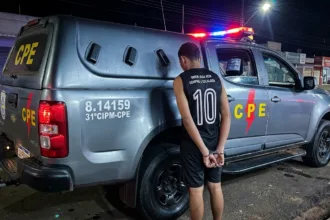 Jovem é preso em Anápolis menos de 24 horas após cometer homicídio