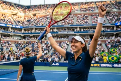 Luisa Stefani busca vaga na final do US Open e projeta ascensão no ranking mundial