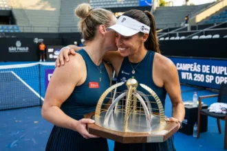 Luisa Stefani conquista bicampeonato de duplas no WTA 250 SP Open