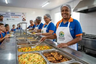 Merendeiras de Goiânia competem por prêmio de R$ 20 mil com receitas escolares