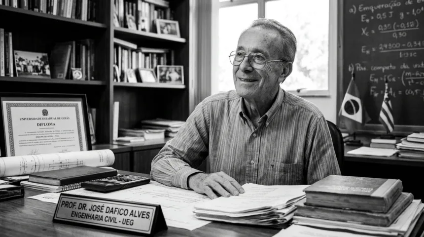 Morre aos 88 anos José Dafico Alves, docente que marcou a engenharia civil em Anápolis