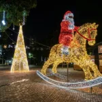 Natal no Mutirama aposta em decoração luminosa e polo gastronômico em Goiânia