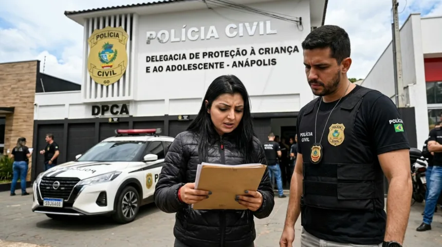 Polícia Civil investiga denúncia de estupro contra criança de 3 anos em CMEI de Anápolis Polícia Civil investiga denúncia de estupro contra criança de 3 anos em CMEI de Anápolis