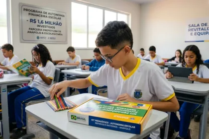 Prefeitura de Anápolis destina R$ 1,6 milhão para autonomia financeira de escolas
