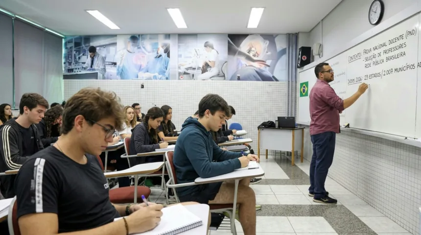 Prova Nacional Docente 2026 registra adesão de 23 estados e 2.007 municípios Prova Nacional Docente 2026 registra adesão de 23 estados e 2.007 municípios