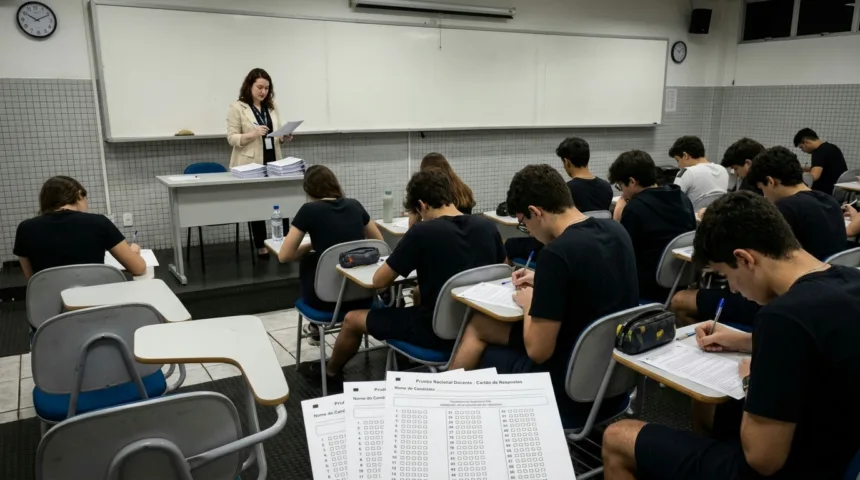 Prova Nacional Docente mobiliza mais de 625 mil candidatos em todo o Brasil