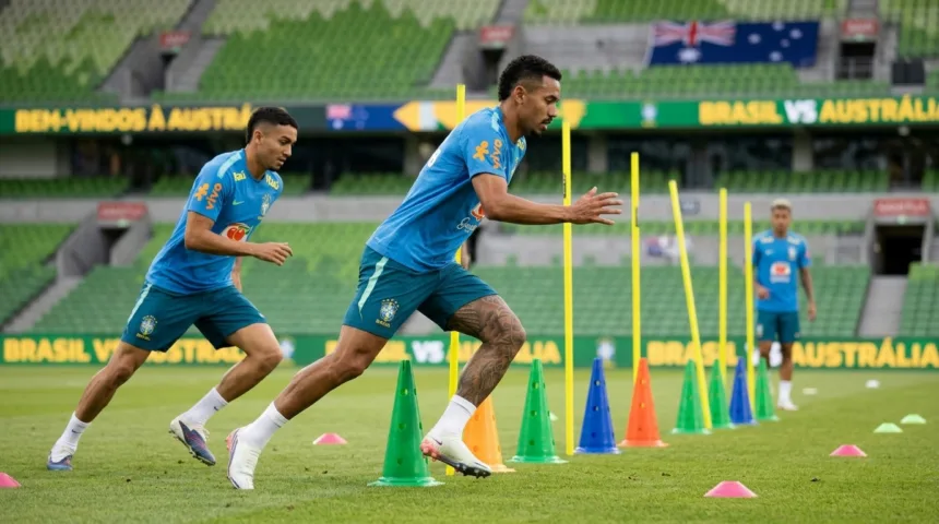 Seleção brasileira inicia novo ciclo sob o comando de Ancelotti na Austrália