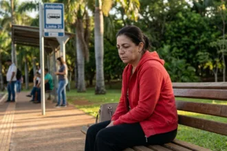 Servidora pública relata trauma após sofrer agressão física dentro de ônibus em Anápolis