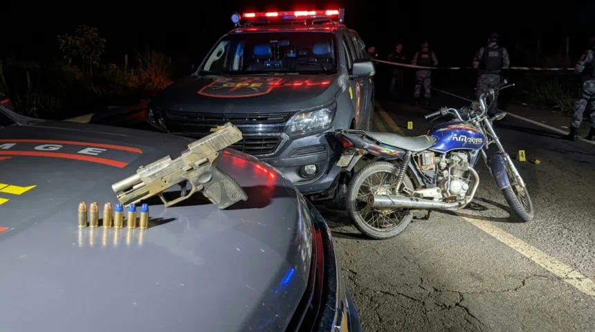 Suspeito com ficha criminal é morto pela CPE de Anápolis em confronto na zona rural de Abadiânia