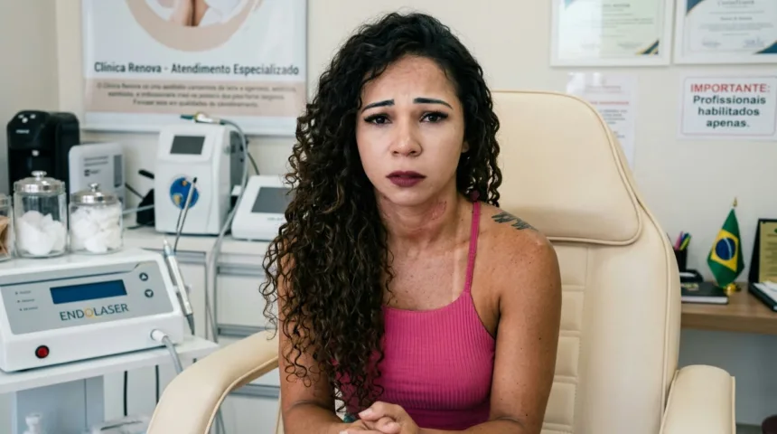 Vítima de endolaser em Goiânia relata drama após complicações graves